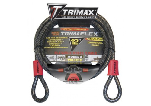 Trimax 12' x 12mm Quadra Braid Trimaflex Cable - Click Image to Close
